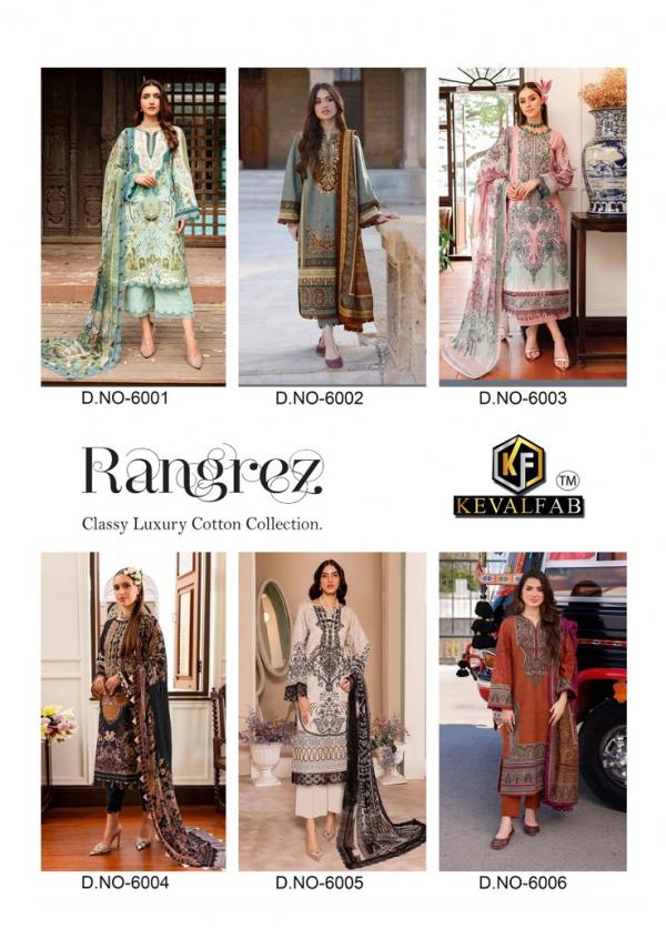 Keval Rangrez Vol-6 – Dress Material